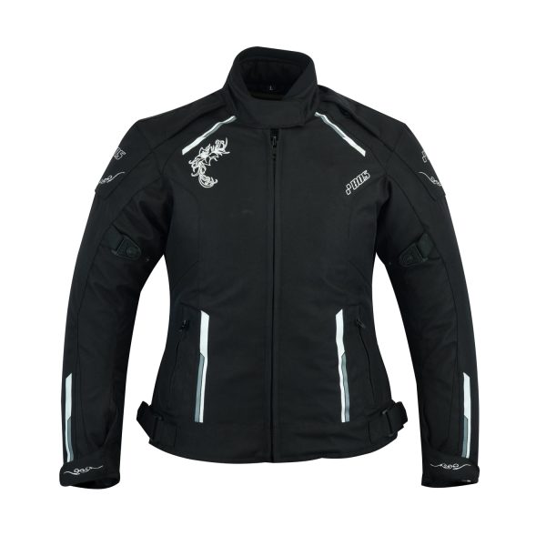 BOS MOTO JAKNA ZENSKA 8795 CRNA