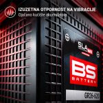 Akumulator BS 12V 51Ah  SLA MAX GR26-620-FA levi plus (220x172x199) 570A