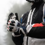Rukavice LS2 NORDIC sivo plavo crvene