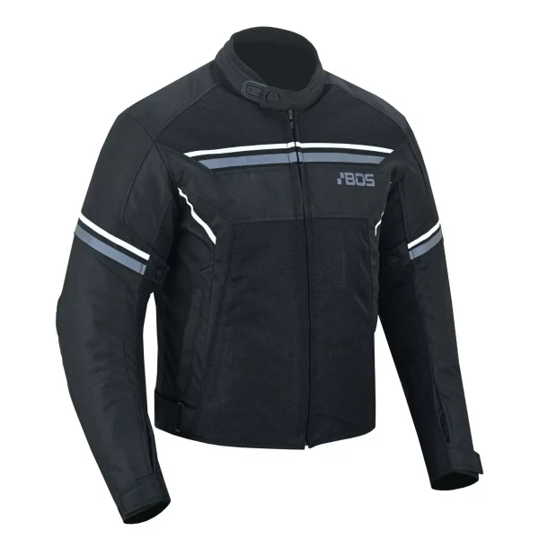 BOS MOTO JAKNA LETNJA LAGANAS 1173 CRNA