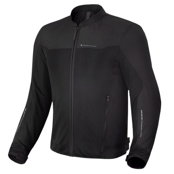 SHIMA OPENAIR MESH MOTO JAKNA CRNA