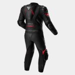 SHIMA HYPER RS KOZNI KOMBINEZON CRNO CRVENI