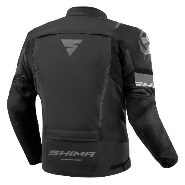 SHIMA MOTO JAKNA SOLID 2.0 CRNA