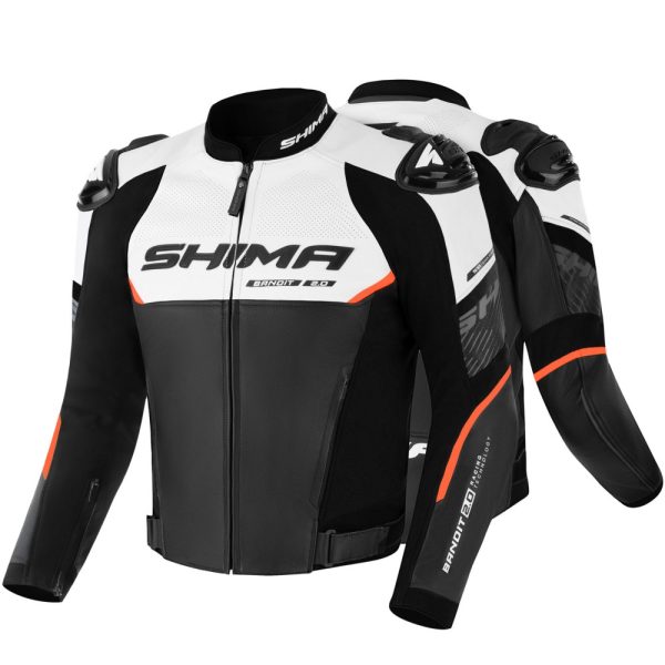 SHIMA KOZNA MOTO JAKNA BANDIT 2.0 CRVENA