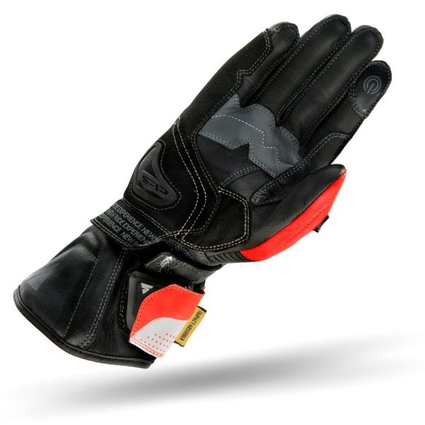 SHIMA KOZNE MOTO RUKAVICE STR-2 CRVENO/BELE