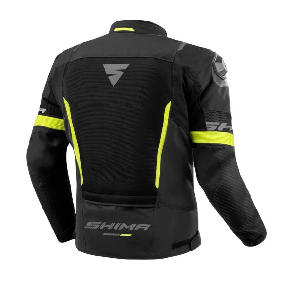 SHIMA MOTO JAKNA SOLID 2.0 VENT FLUO