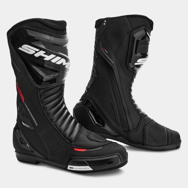 SHIMA KOZNE MOTO CIZME RX-3 MUSKE CRVENE