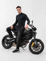 SHIMA MOTO FARMERICE RIDER CRNE