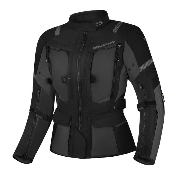 SHIMA ZENSKA MOTO JAKNA HERO 2.0 CRNA