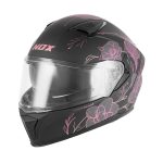 Kaciga NOX Full Face sa naočarima N402 SPRING roza mat