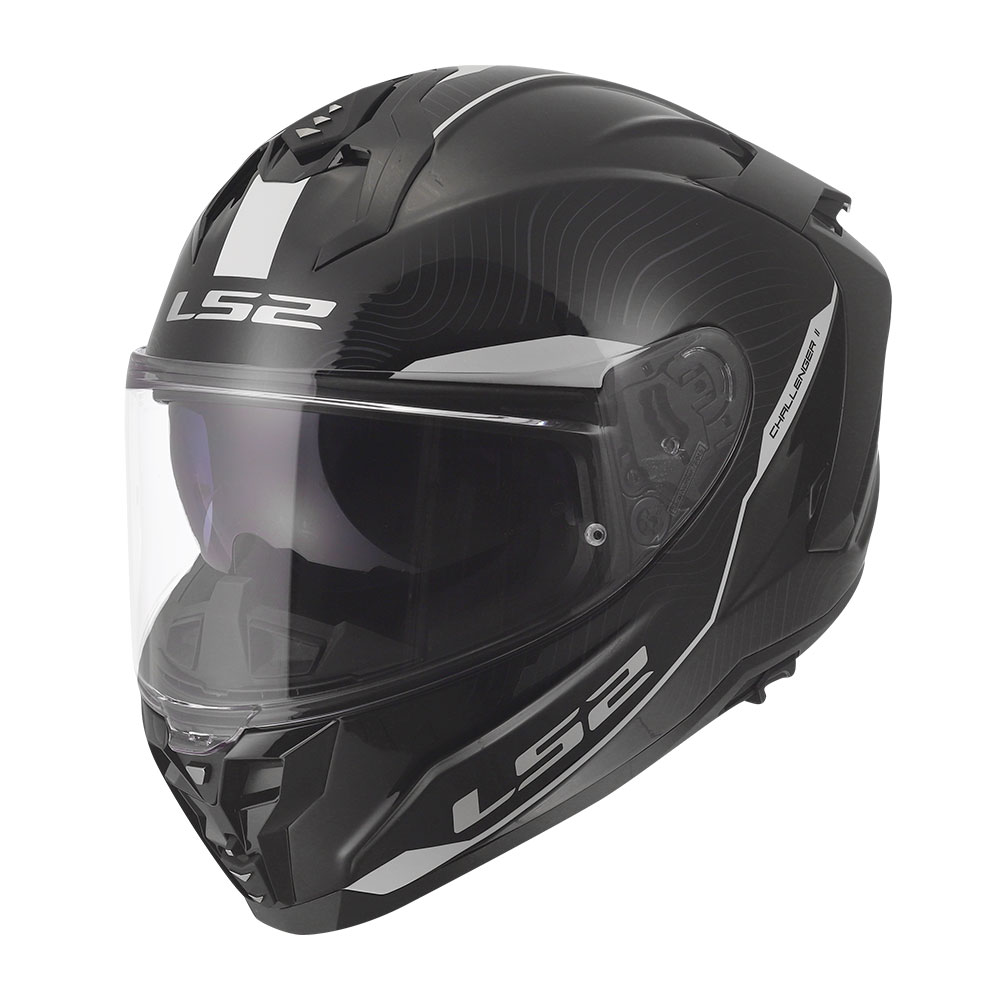 1a0796d0-8794-4d60-86bc-42ee31f4e7b0 Kaciga LS2 Full Face FF817 CHALLENGER II ESSENTIAL crno bela
