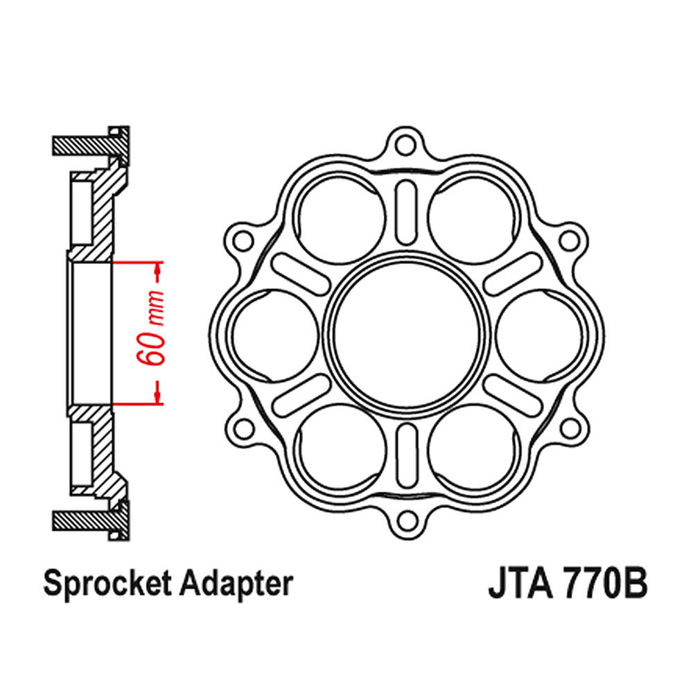 88e24fb8-e251-4646-89dc-688ff1041122 Nosač lančanika Ducati 955 / 1103 / 1199 / 1299 Panigale