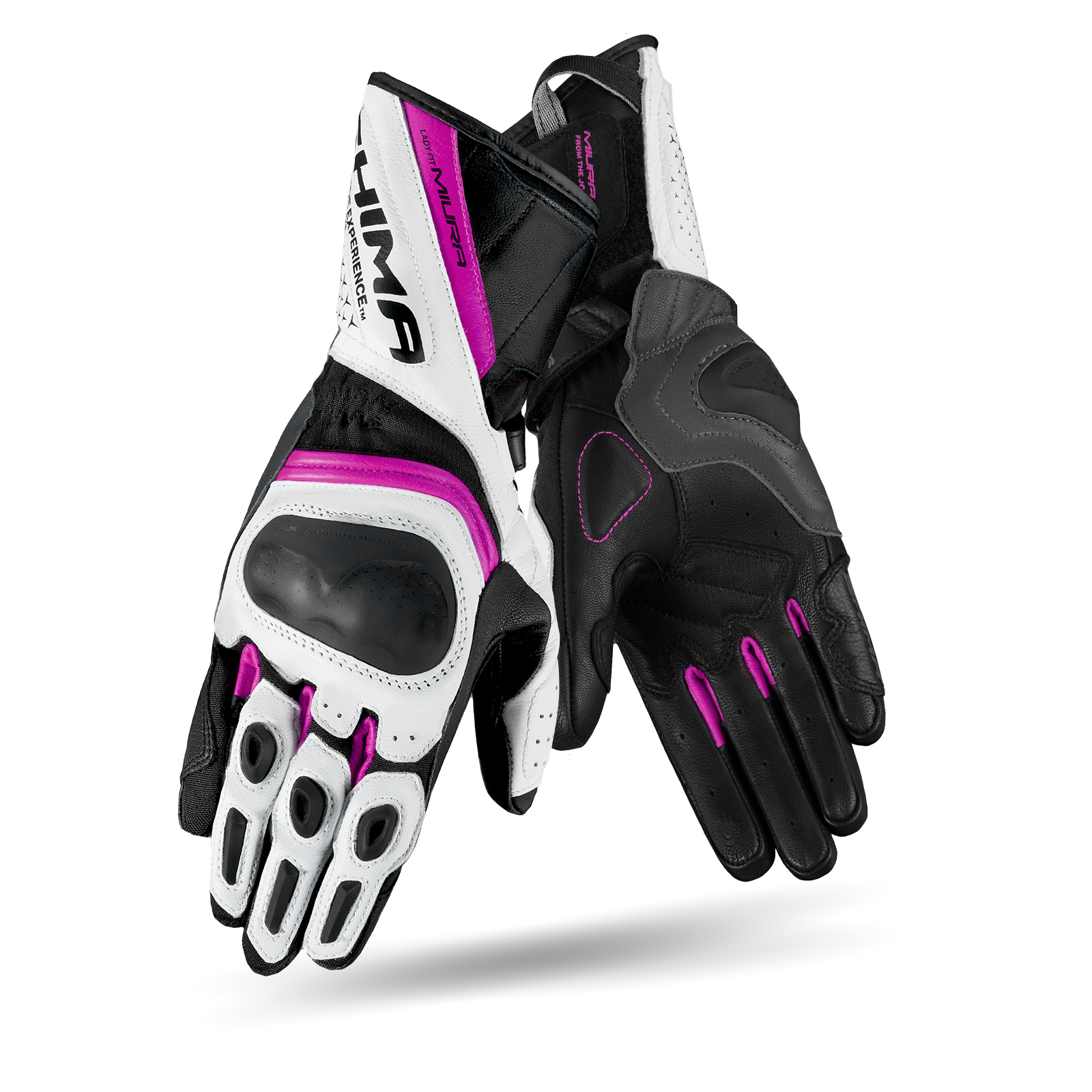 SHIMA-Moto-Kozne-Rukavice-Zenske-Miura-Pink-2 SHIMA KOZNE ZENSKE MOTO RUKAVICE MIURA PINK