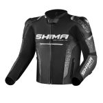 SHIMA STR 2.0 MUSKA KOZNA JAKNA CRNA