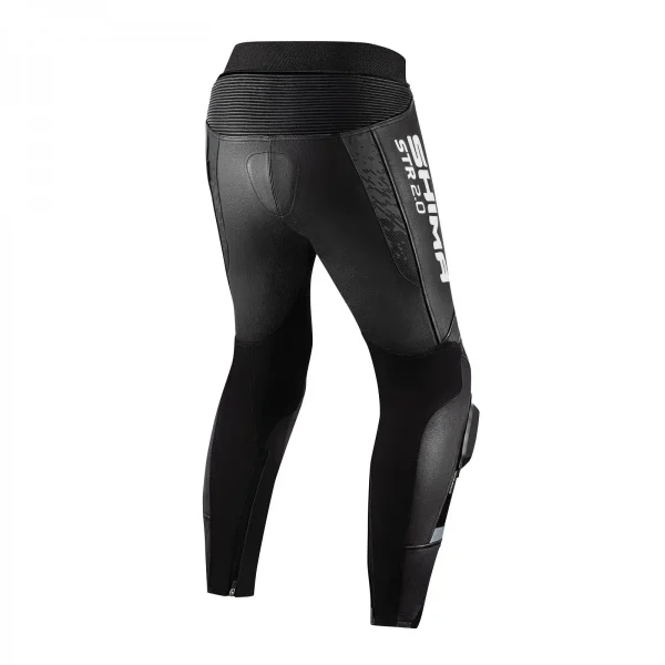 SHIMA STR 2.0 MUSKE KOZNE PANTALONE CRNE