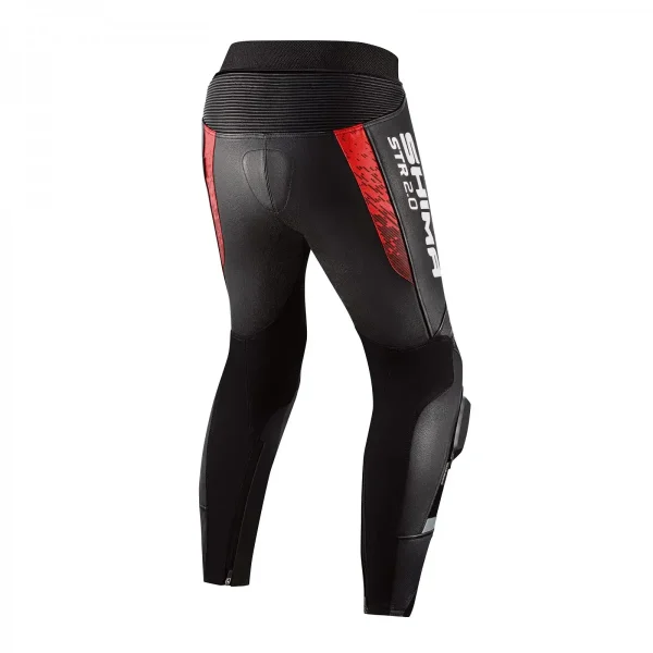 SHIMA STR 2.0 MUSKE KOZNE PANTALONE CRVENE